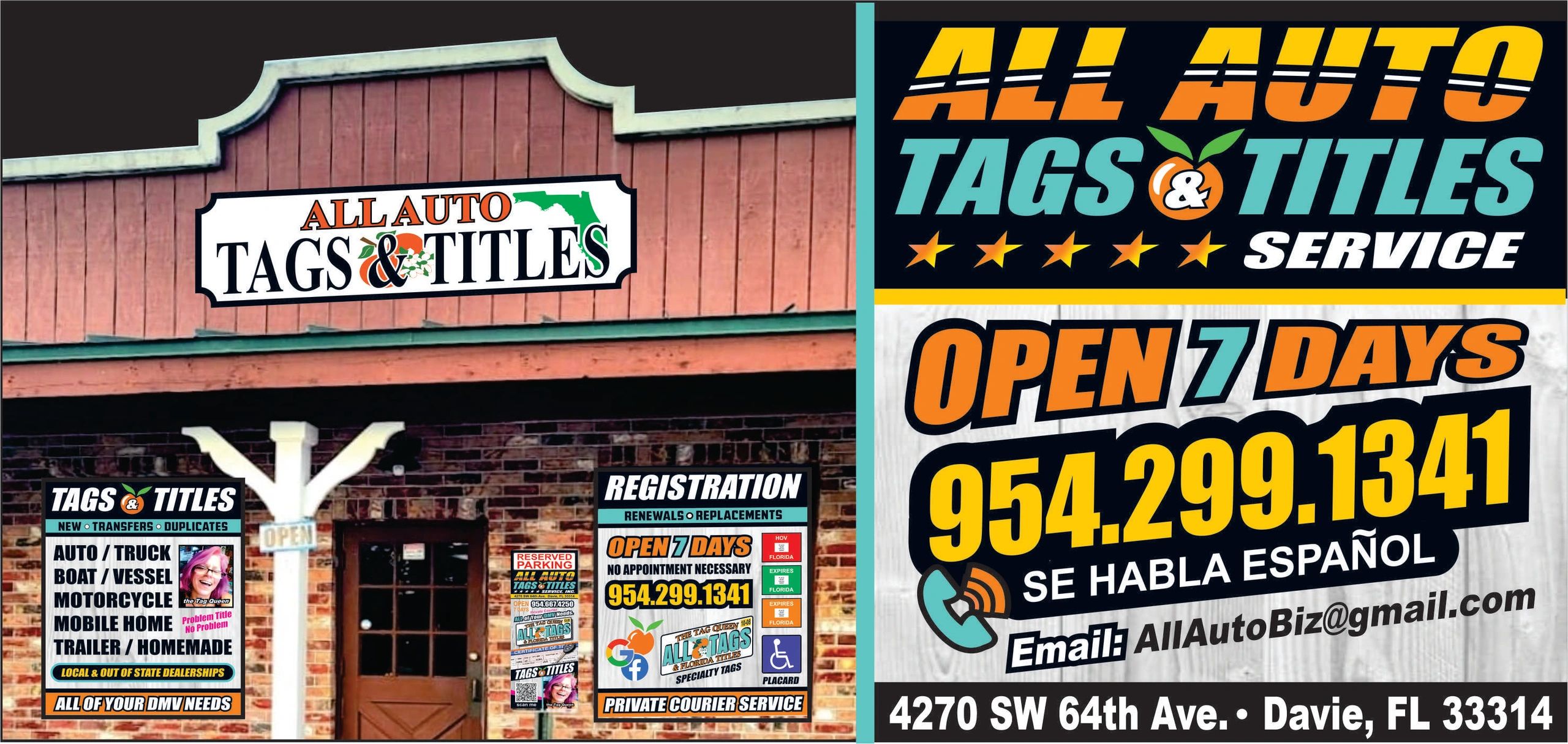 Auto Tags, Title Transfers & Registration